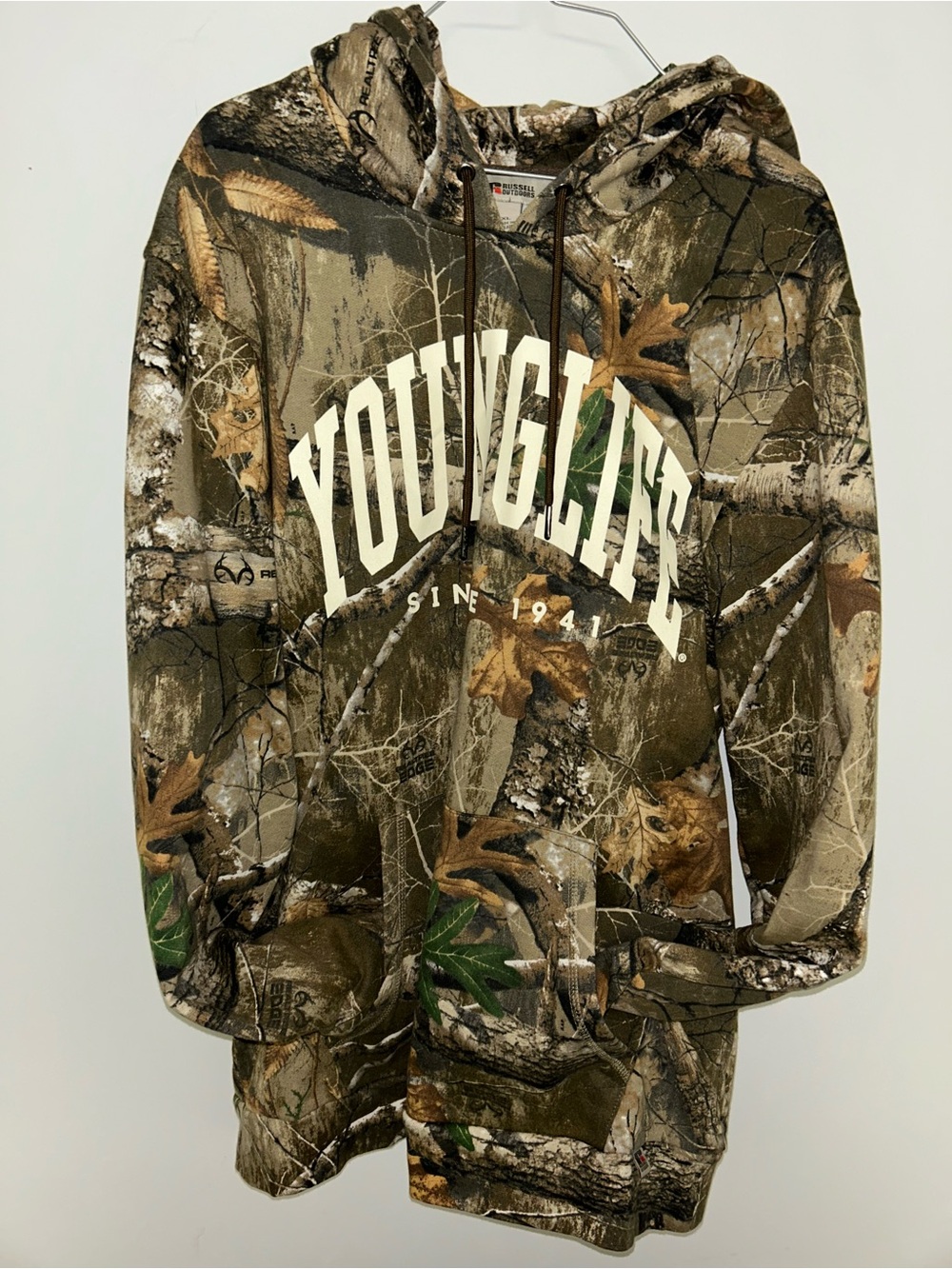 Russel Outdoor X Real Tree Camo Hoodie men’s XL